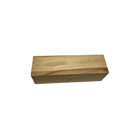 WOODEN BOX 1 BOTTLE