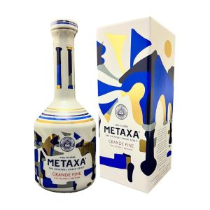 METAXA GRANDE FINE CERAMIC BOTTLE  COLLECTORS EDITION 700 ml Alc.40%